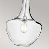 Everly 1 Light Medium Pendant - Chrome