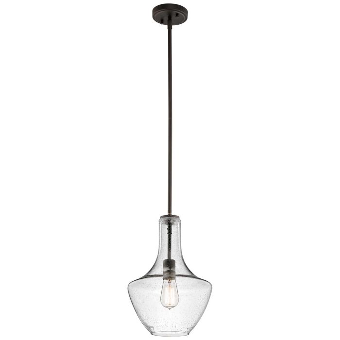 Everly 1 Light Small Pendant - Olde Bronze