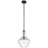 Everly 1 Light Small Pendant - Olde Bronze