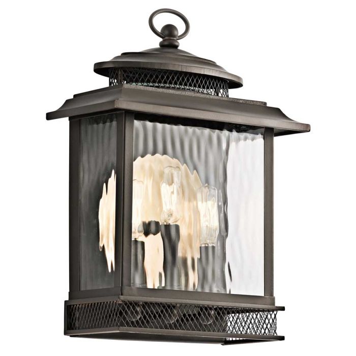 Pettiford 3 Light Wall Lantern