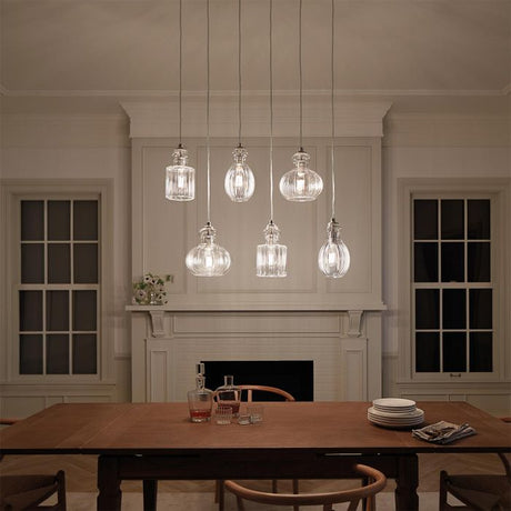 Riviera 1 Light Pendant - A