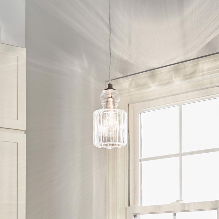 Riviera 1 Light Pendant - B