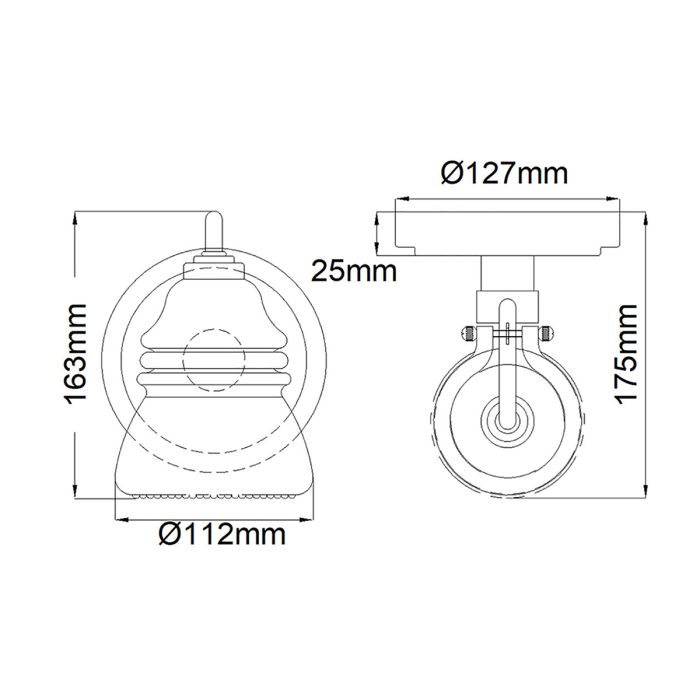 Talland 1 Light Wall Light - Comet Lighting