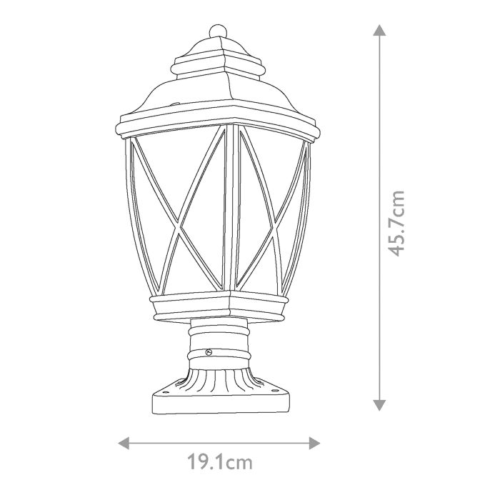 Tangier Medium 7.5" Pedestal