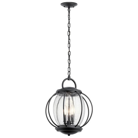 Vandalia 3 Light Large Chain Lantern - Comet Lighting