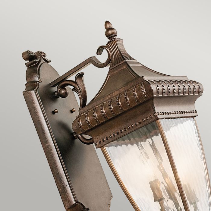 Venetian Rain 3 Light Large Wall Lantern