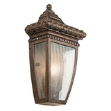 Venetian Rain 1 Light Half Wall Lantern