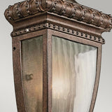 Venetian Rain 1 Light Half Wall Lantern - Comet Lighting