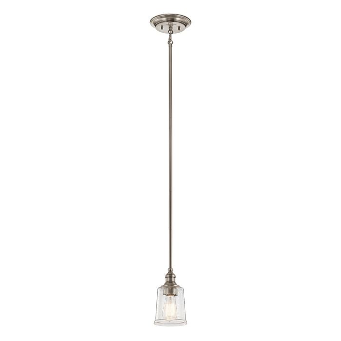 Waverly 1 Light Mini Pendant - Classic Pewter - Comet Lighting