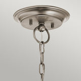 Waverly 3 Light Chandelier - Classic Pewter - Comet Lighting