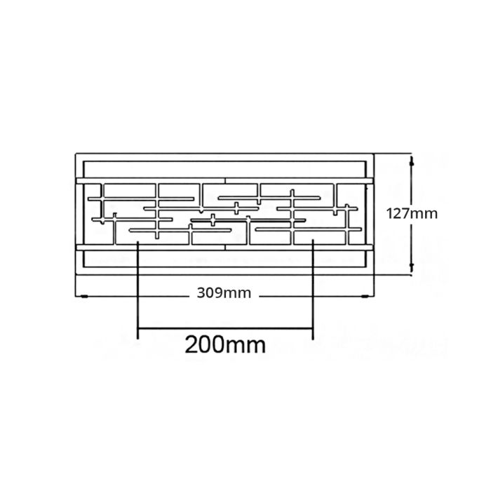 Zolon Small Wall Light - Comet Lighting