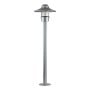 Klampenborg 1 Light Bollard - Silver