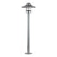 Klampenborg 1 Light Bollard - Silver