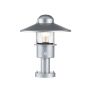 Klampenborg 1 Light Pedestal with PIR - Silver