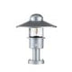 Klampenborg 1 Light Pedestal with PIR - Silver