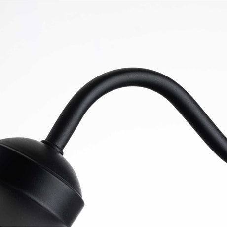 Klampenborg 1 Light Wall Lantern with PIR - Black - Comet Lighting