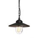 Klampenborg 1 Light Chain Lantern - Black