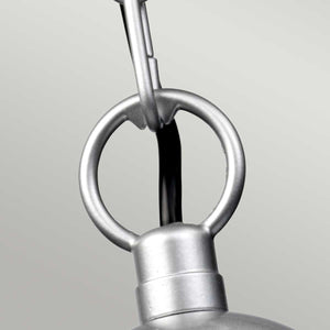 Klampenborg Chain Ceiling Lantern Silver - Comet Lighting