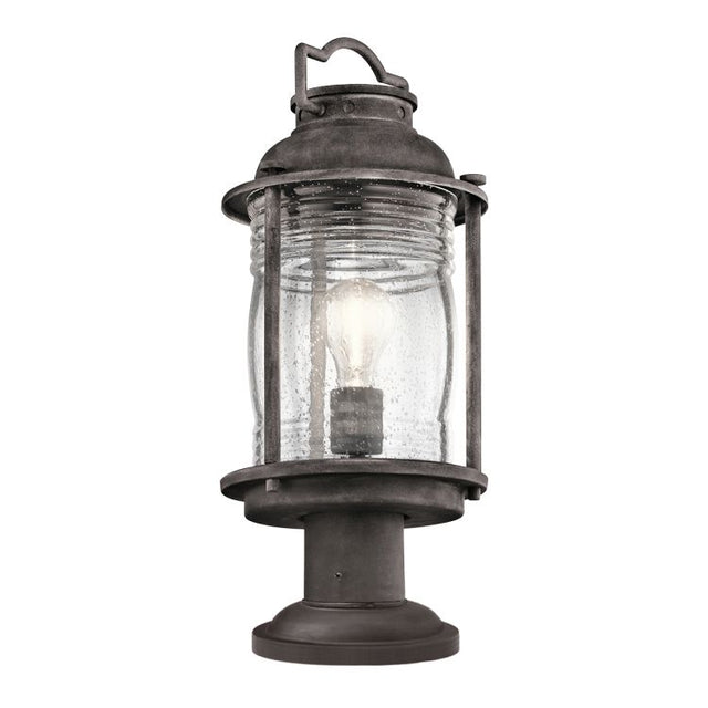 Ashlandbay 1-Light Outdoor Medium Pedestal Lantern