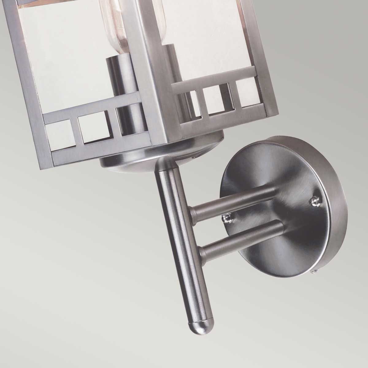 Kolne Outdoor Wall Lantern Stainless Steel - Comet Lighting