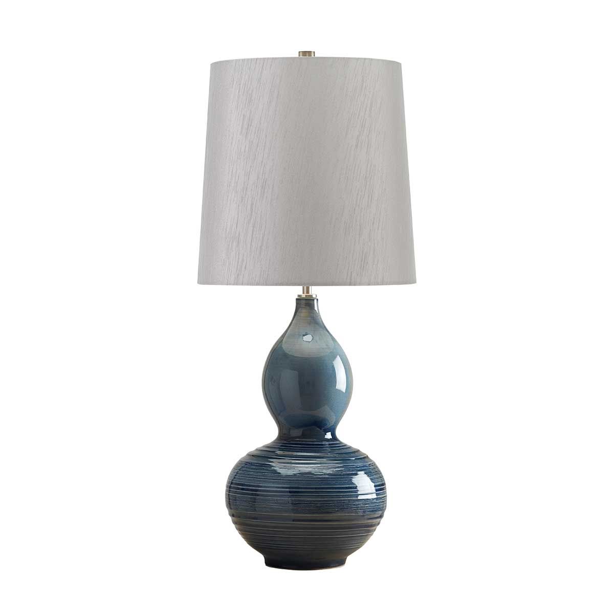 Lapis Gourd 1-Light Table Lamp