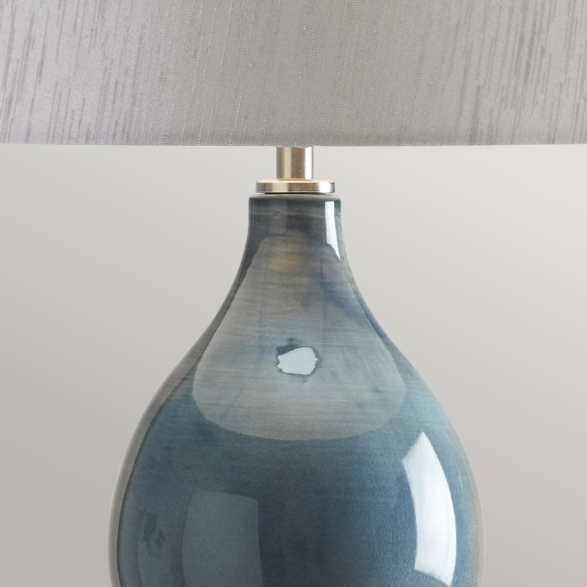 Lapis Gourd 1-Light Table Lamp