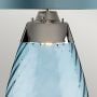 Lena 2 Light Large Blue Table Lamp