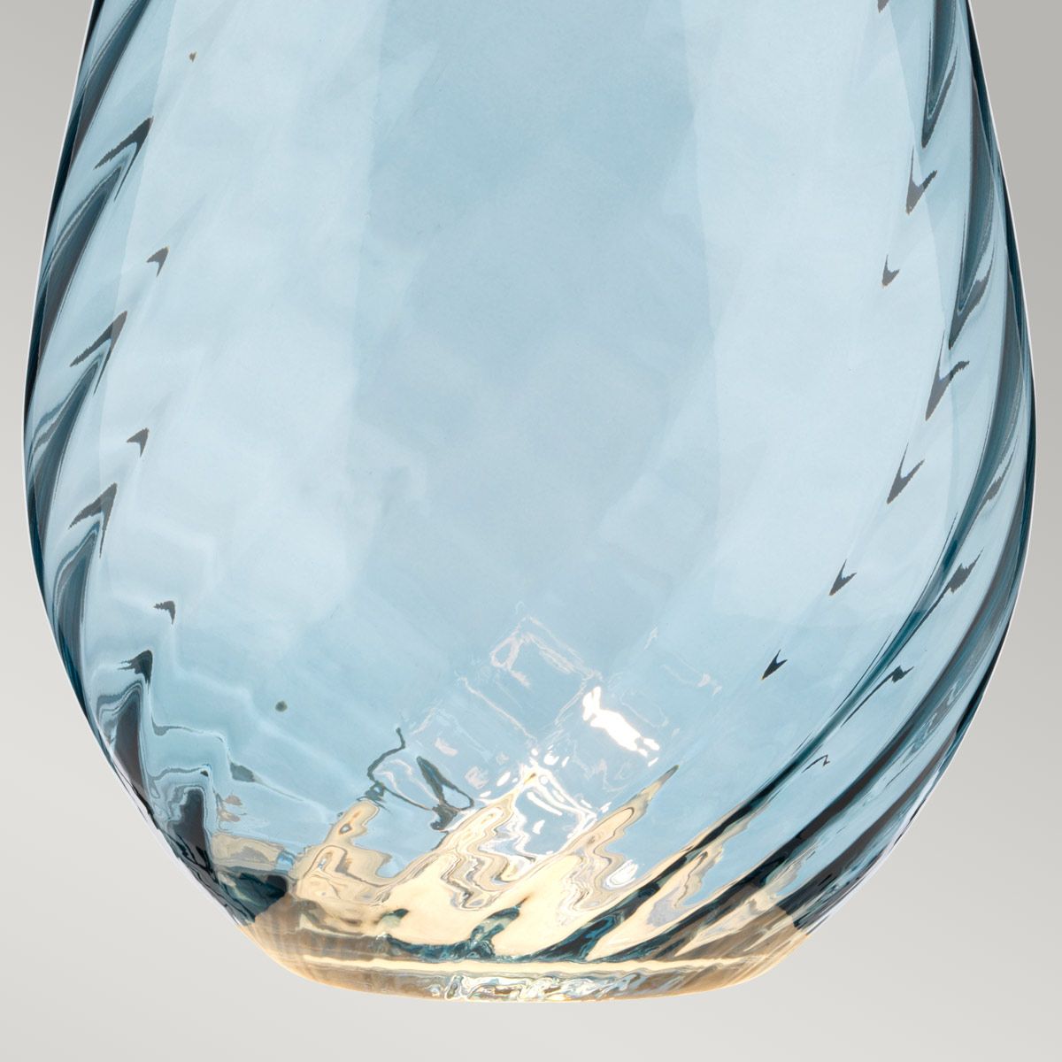 Lena 2 Light Large Blue Table Lamp - Comet Lighting
