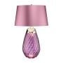 Lena 2 Light Large Plum Table Lamp