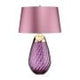 Lena 2 Light Large Plum Table Lamp