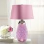 Lena 2 Light Large Plum Table Lamp