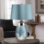 Lena 2 Light Small Blue Table Lamp