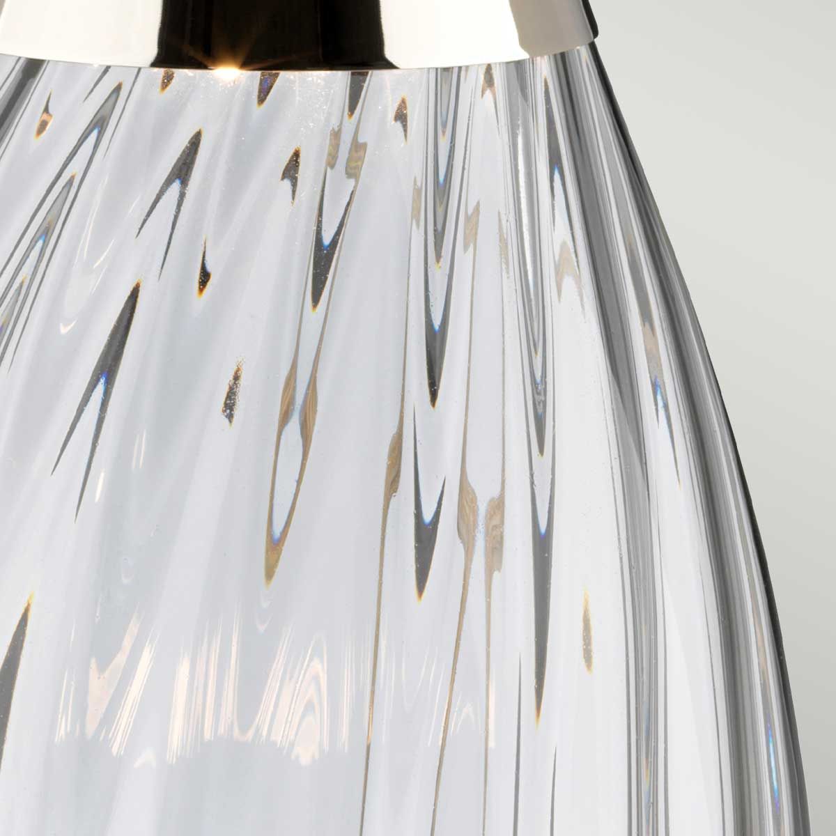 Lena 2 Light Small Smoke Table Lamp - Comet Lighting