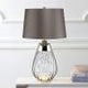 Lena 2 Light Small Smoke Table Lamp