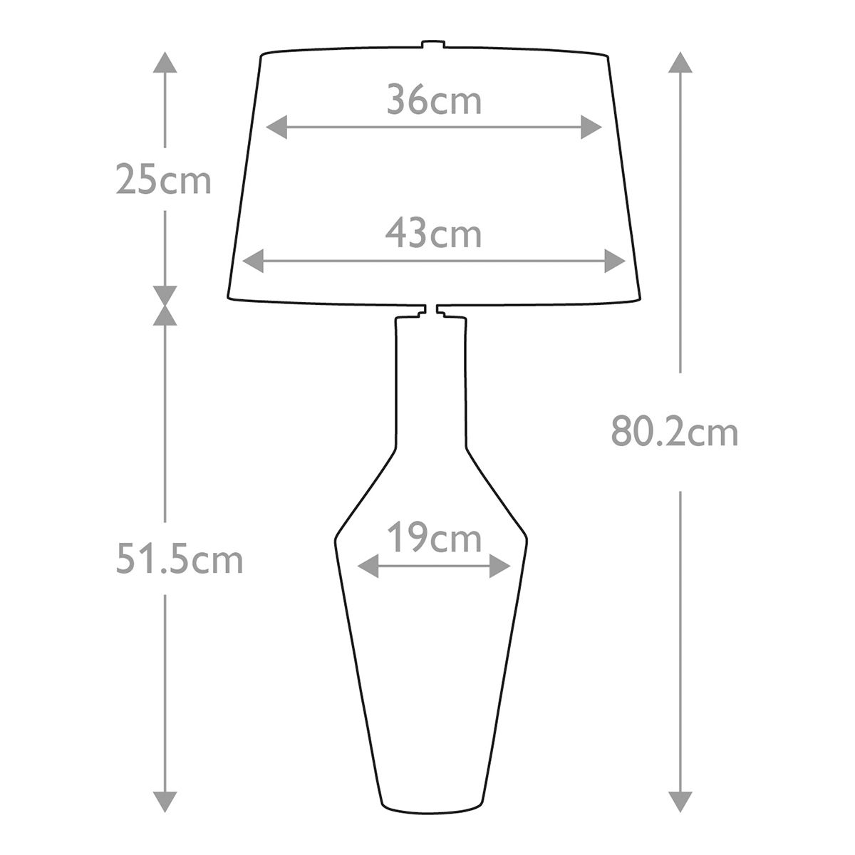 Leyton 1 Light Table Lamp