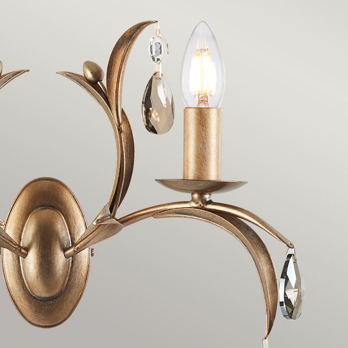 Lily 2 Light Wall Light - Comet Lighting