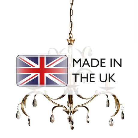 Lily 3 Light Chandelier - Comet Lighting