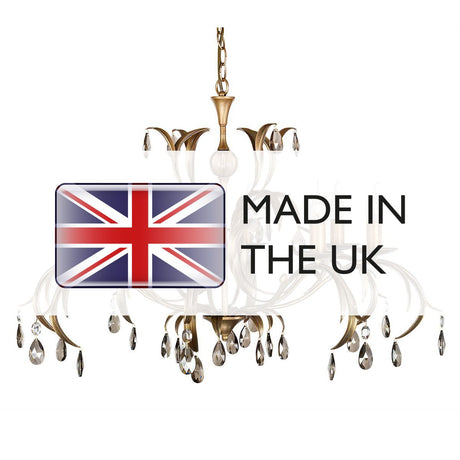 Lily 8 Light Chandelier - Comet Lighting