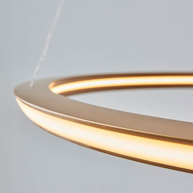 Adige LED Pendant Ceiling Light Satin Gold