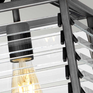 Louvre 1 Light Pendant - Comet Lighting