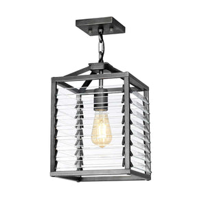 Louvre 1 Light Pendant - Comet Lighting