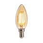 Litec Candle Style Amber E14 Lamp