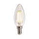 Litec Candle Style Clear E14 Lamp