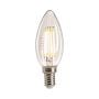 Litec Candle Style Clear E14 Lamp