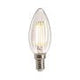 Litec Candle Style Clear E14 Lamp