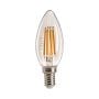 Litec Candle Style Clear E14 Lamp