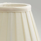 Clip Shades Pleated Ivory Candle Shade