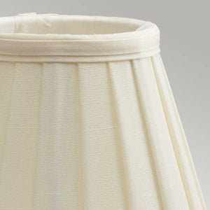Clip Shades Pleated Ivory Candle Shade - Comet Lighting