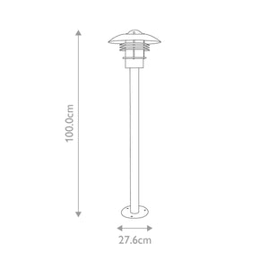 Malmo 1 Light Bollard - Comet Lighting