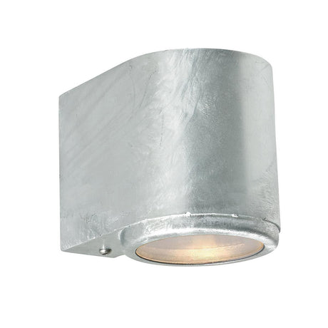 Mandal 1 Light Down Wall Light Galvanized - Comet Lighting